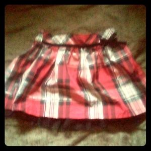 Plaid skirt